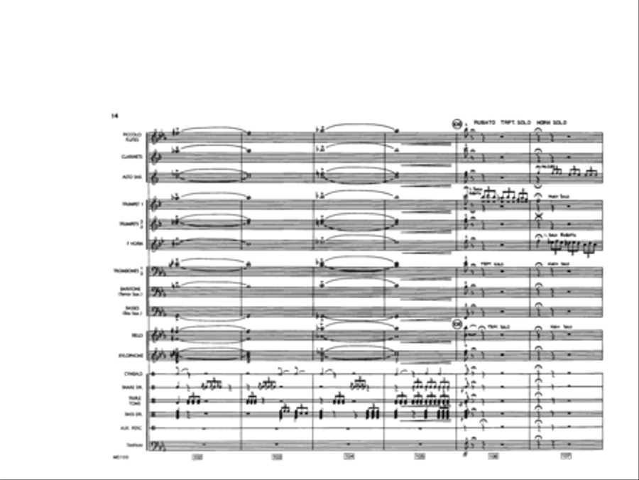 Scheherazade Scheherazade Marching Band scores gallery preview page 15