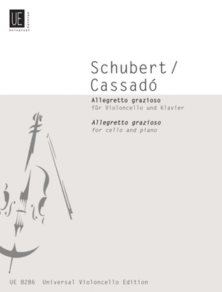 Book cover for Allegretto, Cello/Piano