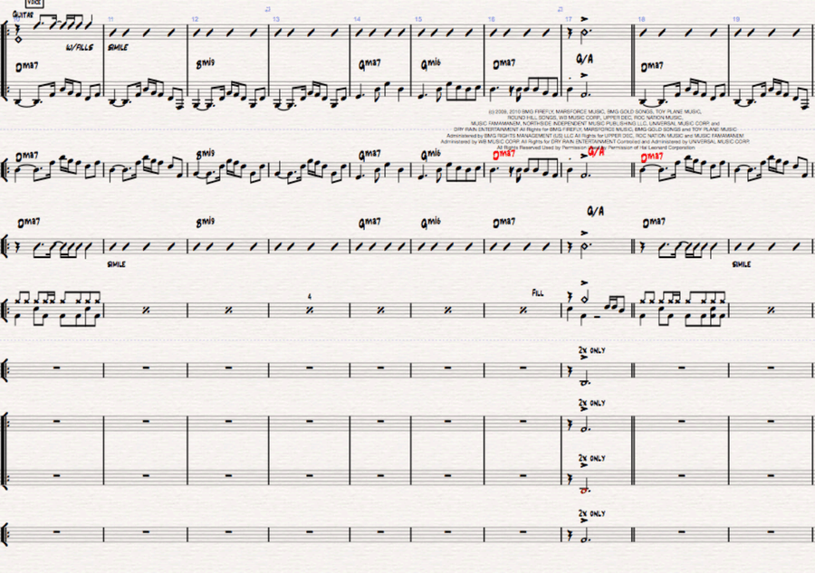 Just The Way You Are Jazz Ensemble scores gallery preview page 3