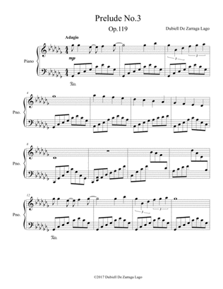 Prelude No.3 Op.119