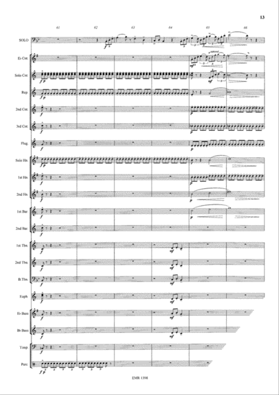 Concerto Concerto Brass Band scores gallery preview page 14