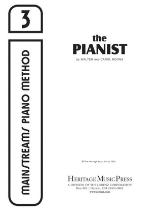 Book cover for Mainstreams - The Pianist 3