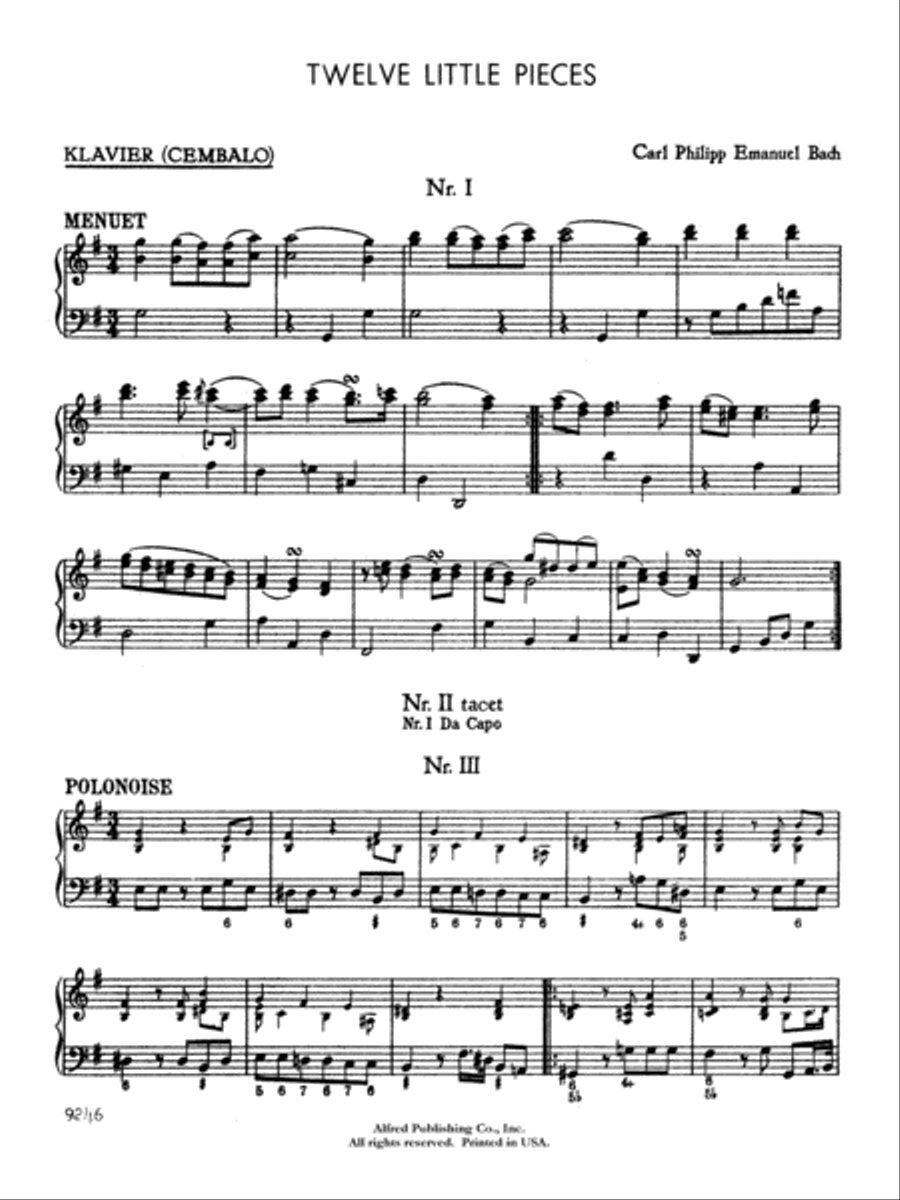 Twelve Little Pieces Twelve Little Pieces Small Ensemble scores gallery preview page 3