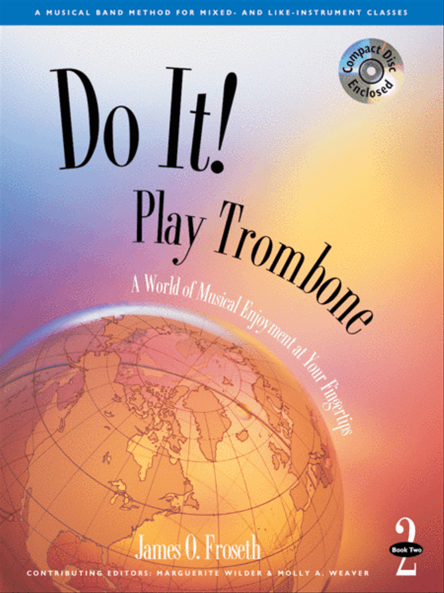 Do It! Play Trombone - Book 2 with MP3s Concert Band Methods scores gallery preview page 1