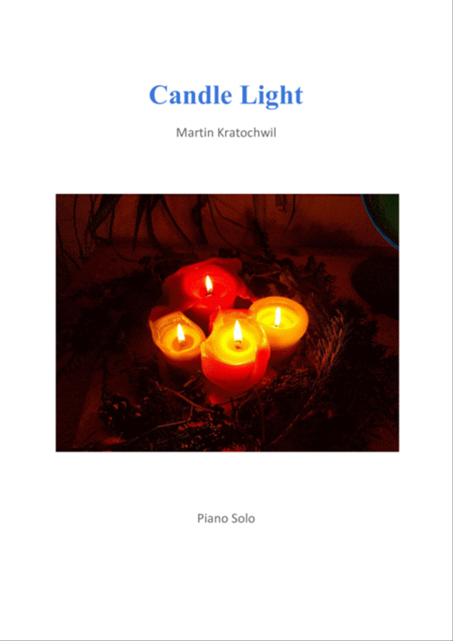 Candle Light Piano Solo scores gallery preview page 1