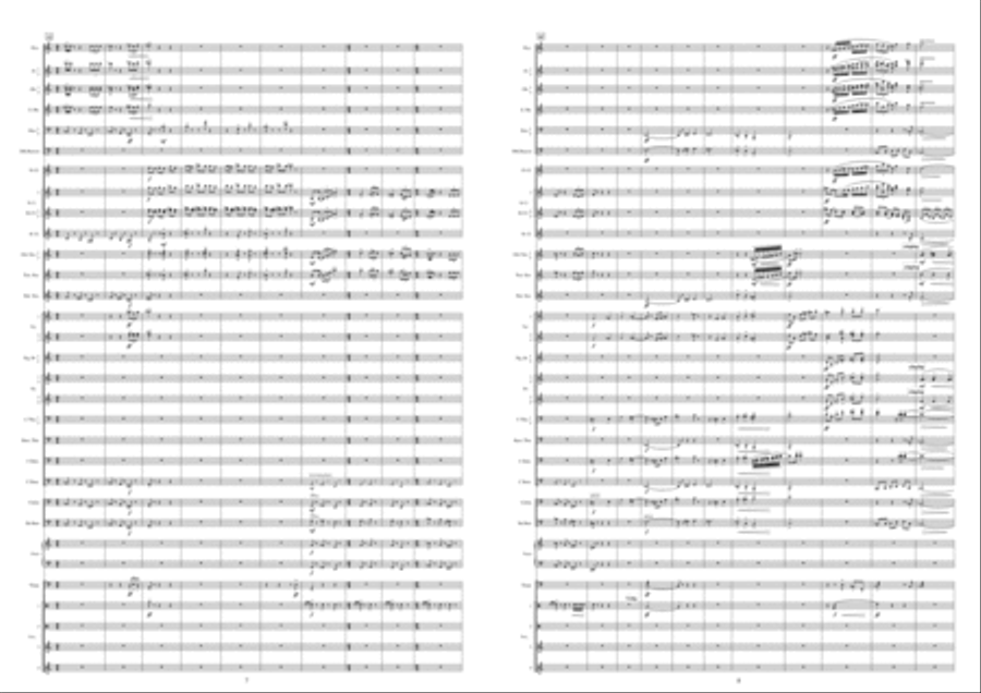 Symphony No. 2: States Of Mind, Opus 87 Concert Band scores gallery preview page 5