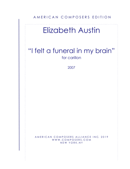 [Austin] "I felt a funeral in my brain"