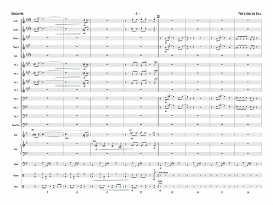 That's How We Roll: Score Jazz Ensemble scores gallery preview page 4