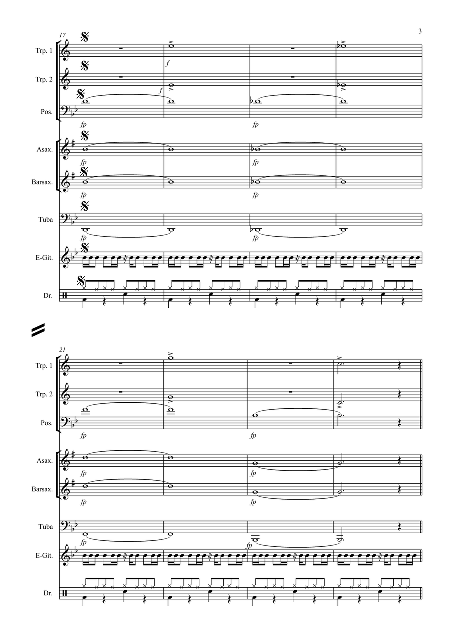 Insomnia Brass Ensemble scores gallery preview page 3