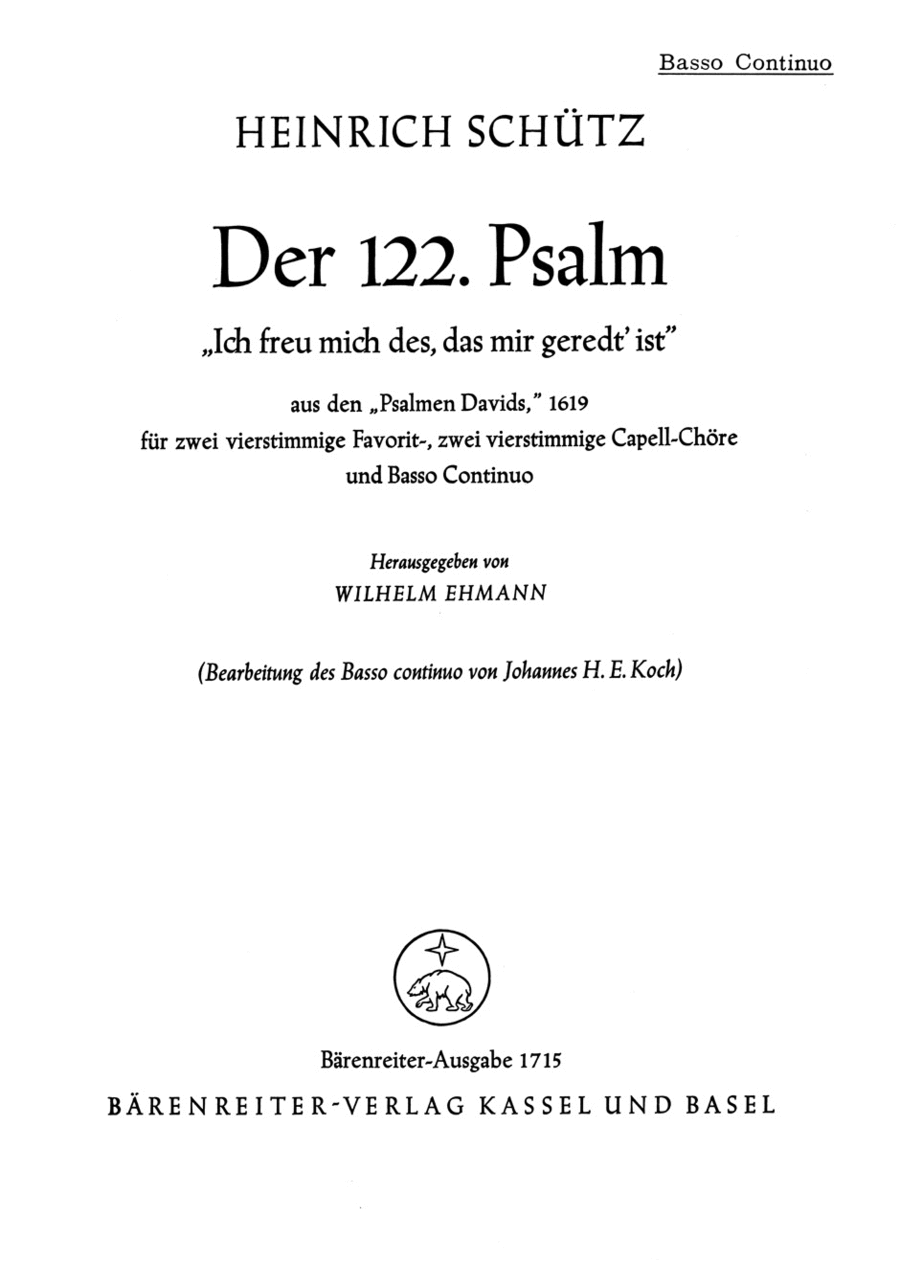 Ich freu mich des, das mir geredt ist SWV 26