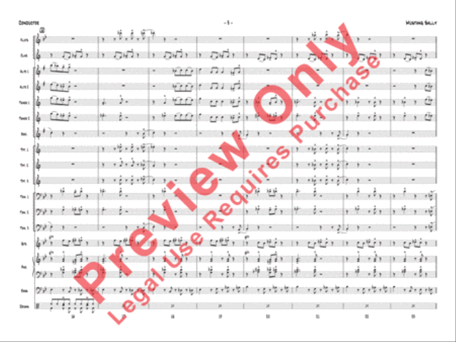 Mustang Sally Jazz Ensemble scores gallery preview page 6