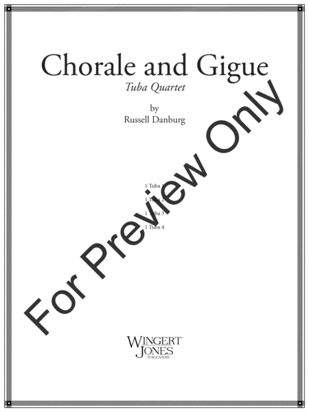 Chorale and Gigue