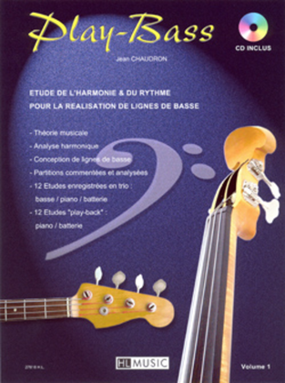 Book cover for Play-bass - Volume 1