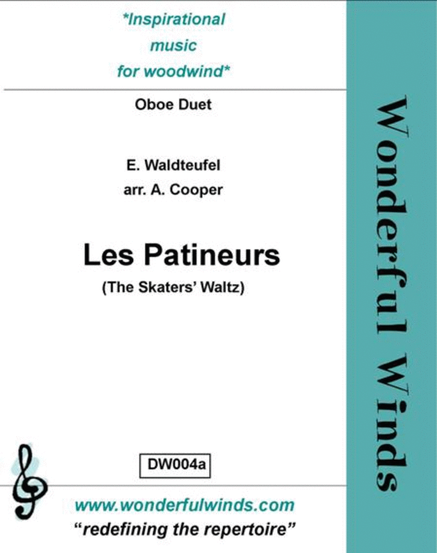 Les Patineurs Woodwind Duet scores gallery preview page 1