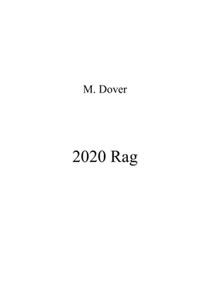 2020 Rag (Twenty Twenty Rag) - Piano Solo