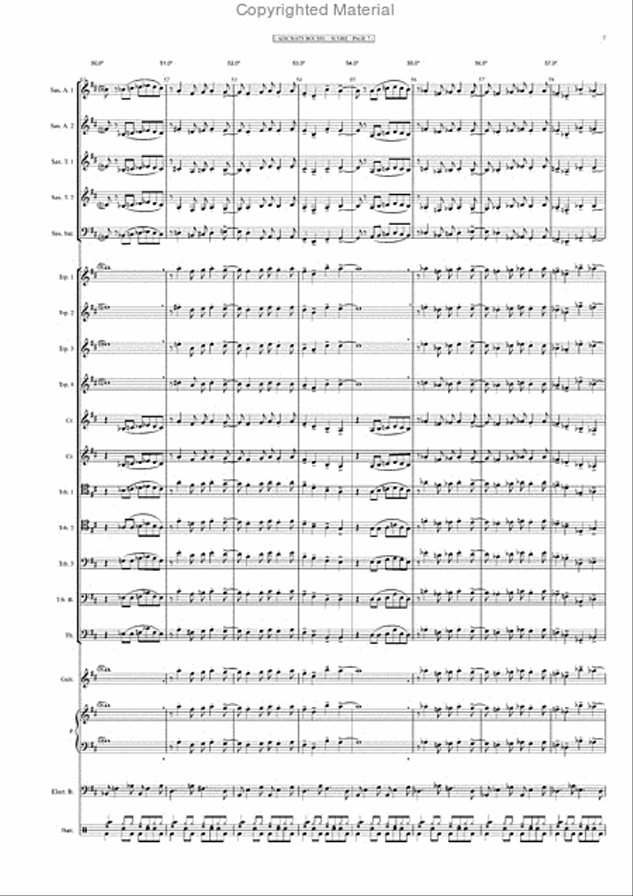 Adichats boussu Jazz Ensemble scores gallery preview page 8
