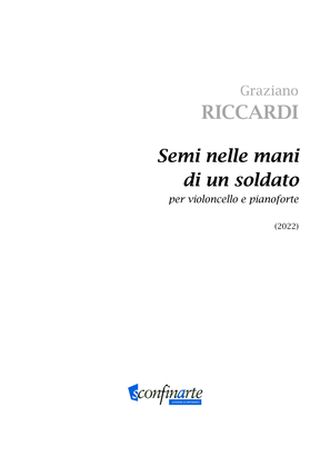 Graziano Riccardi: Semi nelle mani di un soldato (ES-23-007)