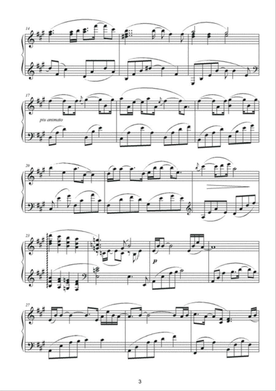 12 ZODIAC SIGNS: PISCES Piano Album Easy Piano scores gallery preview page 3