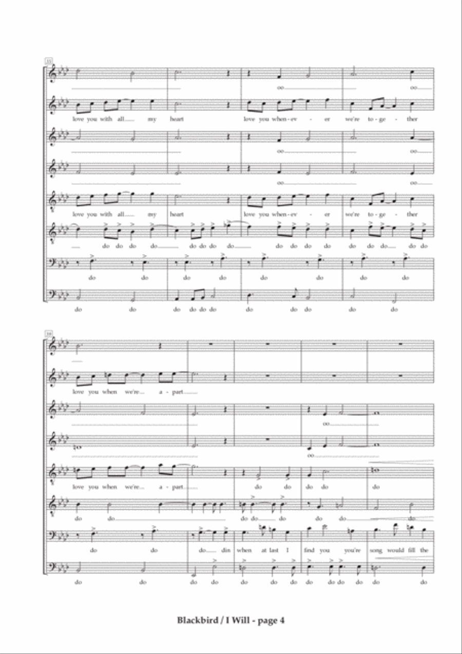 Blackbird Divisi scores gallery preview page 4