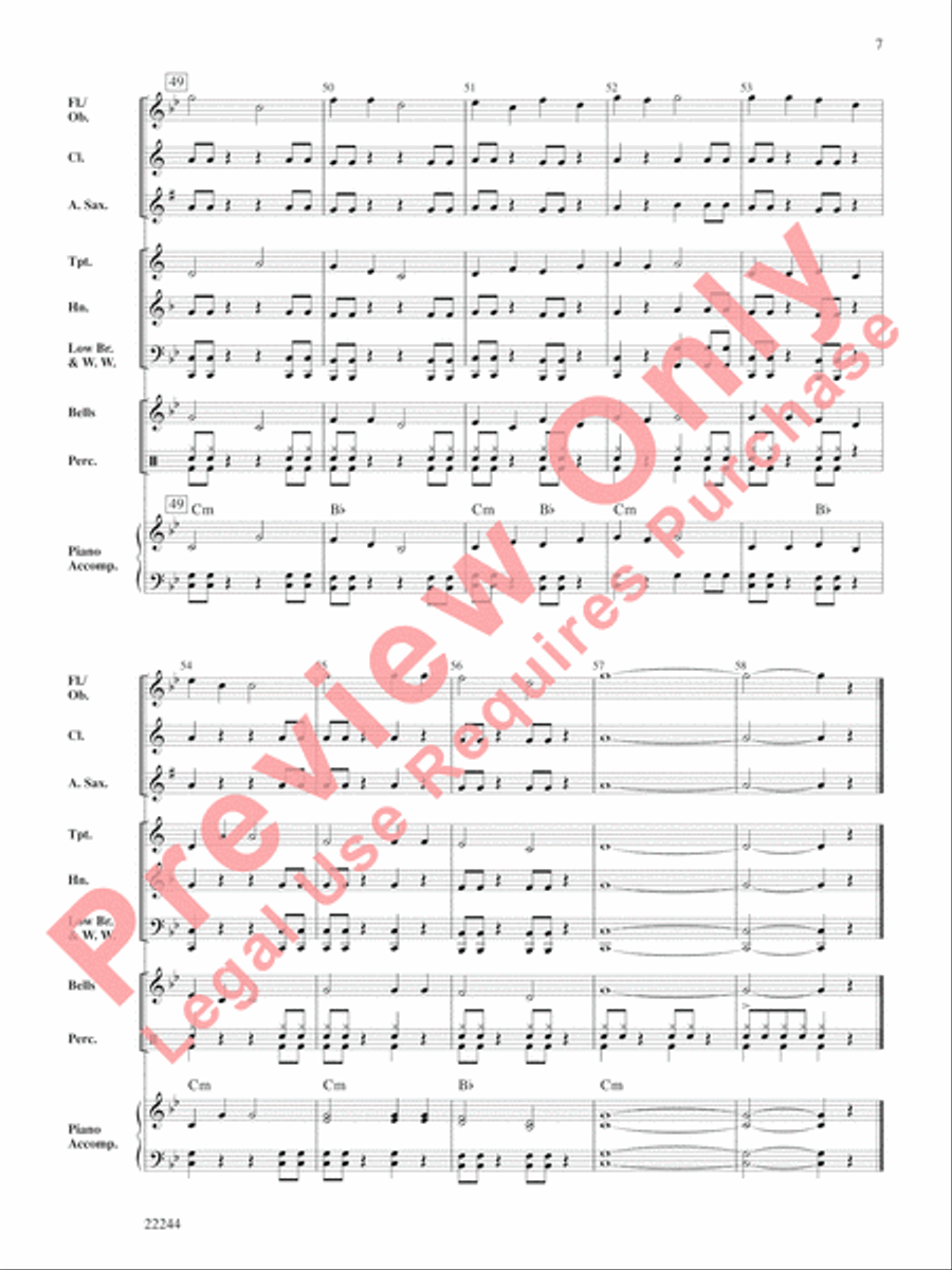 The Lost Kingdom The Lost Kingdom Concert Band scores gallery preview page 8