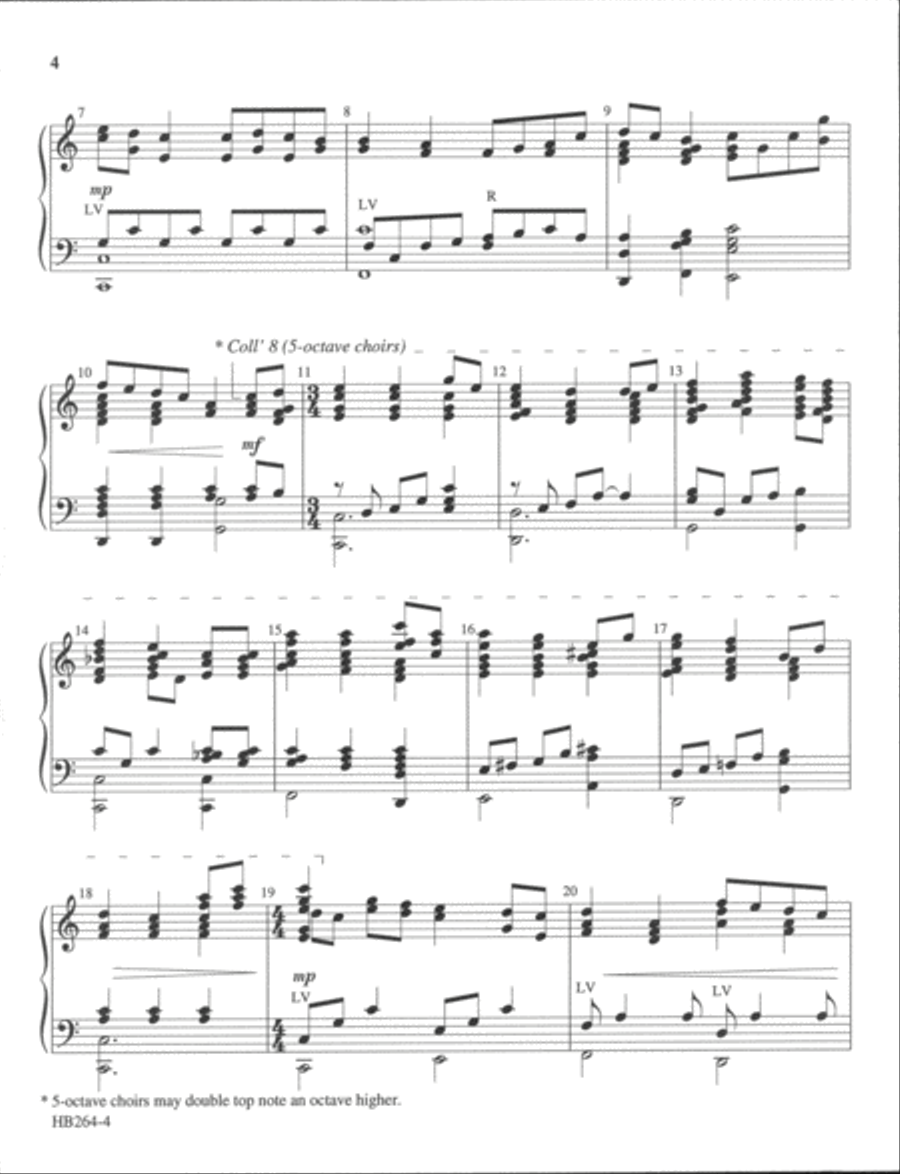 Children of the Heavenly Father - Page 5-Octaves scores gallery preview page 3