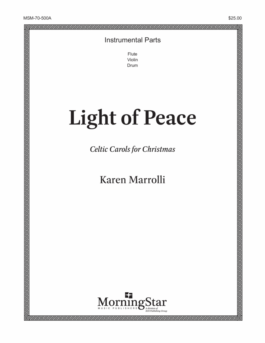 Light of Peace Choir scores gallery preview page 1
