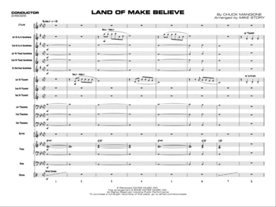 Land of Make Believe Jazz Ensemble scores gallery preview page 2
