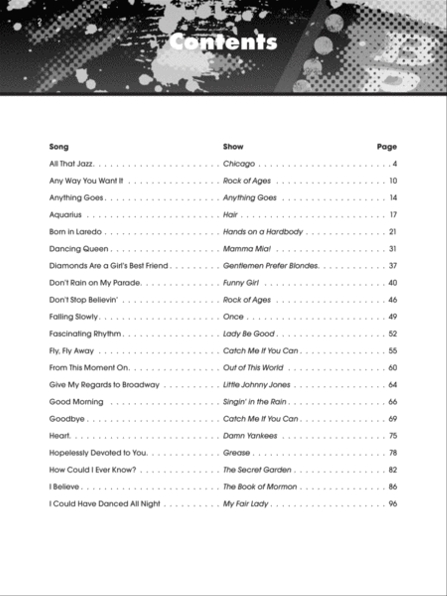 The Giant Book of Broadway Sheet Music Easy Piano scores gallery preview page 8