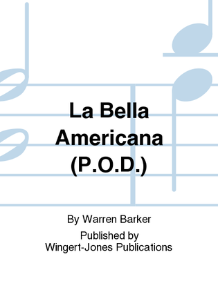 La Belle Americana - Full Score