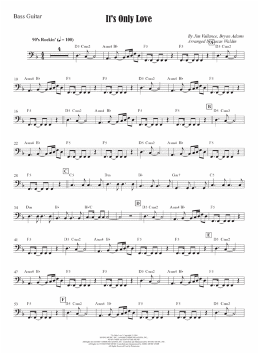 It's Only Love Full Orchestra scores gallery preview page 3