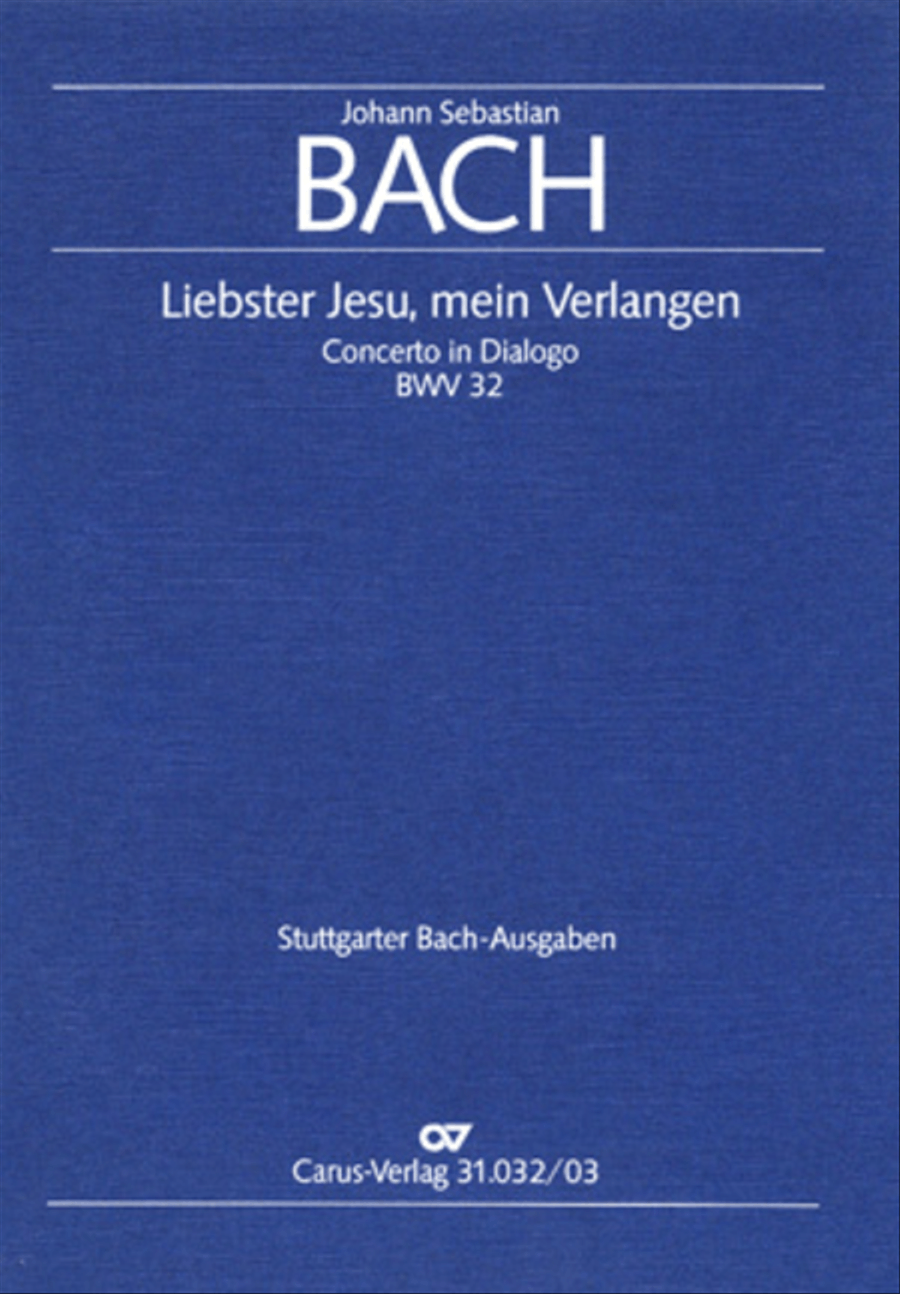 Dearest Jesus, sore I need Thee (Liebster Jesu, mein Verlangen) 4-Part scores gallery preview page 1