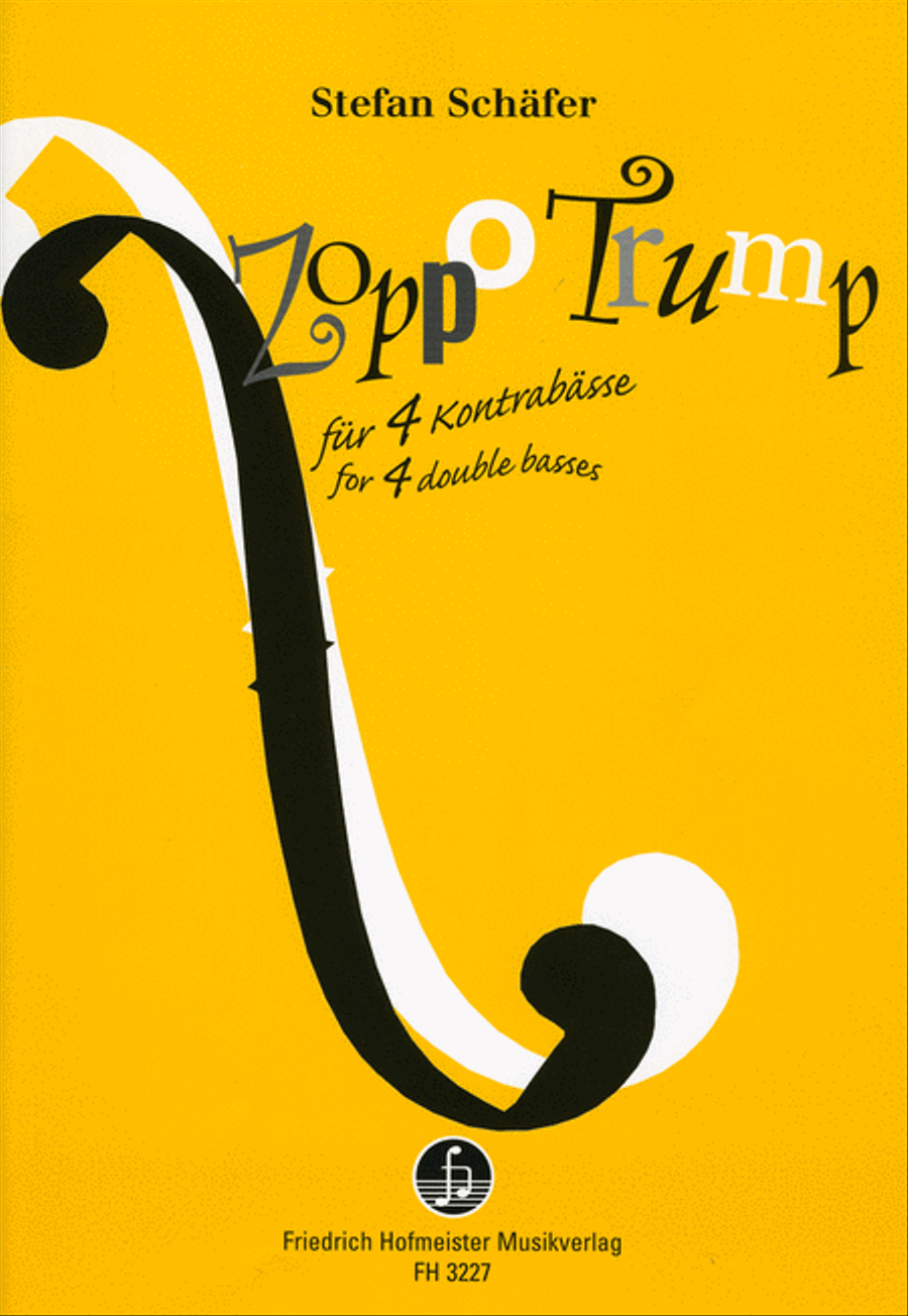 Zoppo Trump Double Bass scores gallery preview page 1