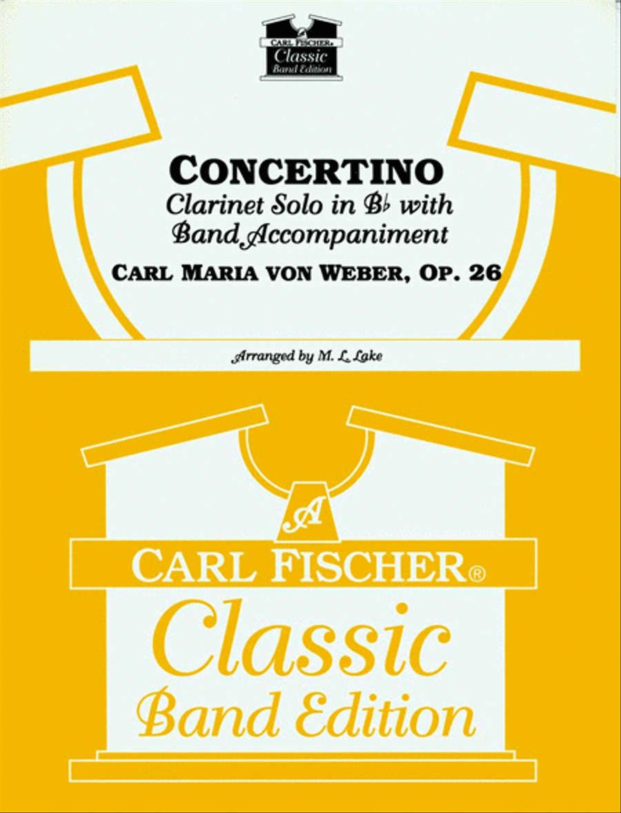 Concertino, Op. 26 Concert Band scores gallery preview page 1