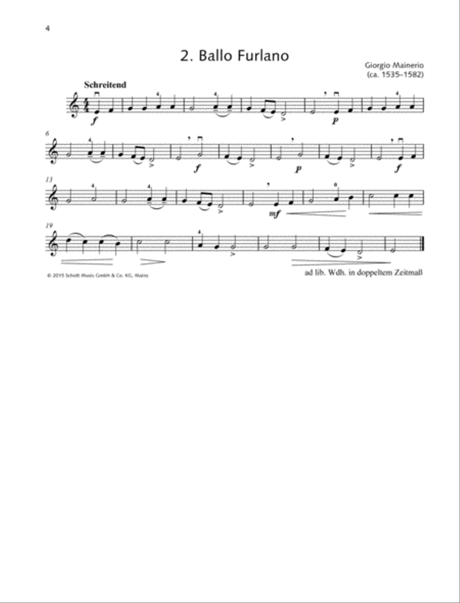 Ballo Furlano Cello scores gallery preview page 2