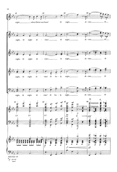 O Holy Night - Choral/Full Score