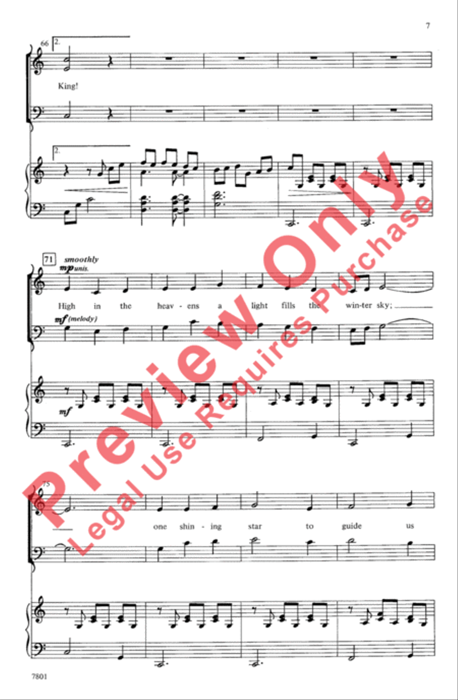 Sing a Joyful Alleluia! 3-Part scores gallery preview page 7