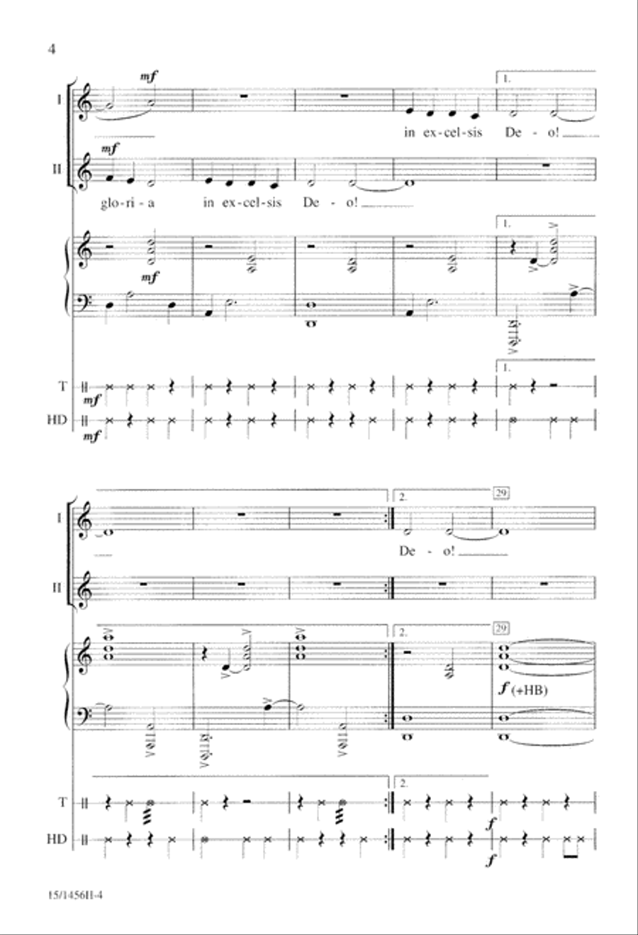 Sing With Joy, Sing Noel 2-Part scores gallery preview page 4