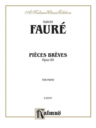 Book cover for Pieces Breves, Op. 84
