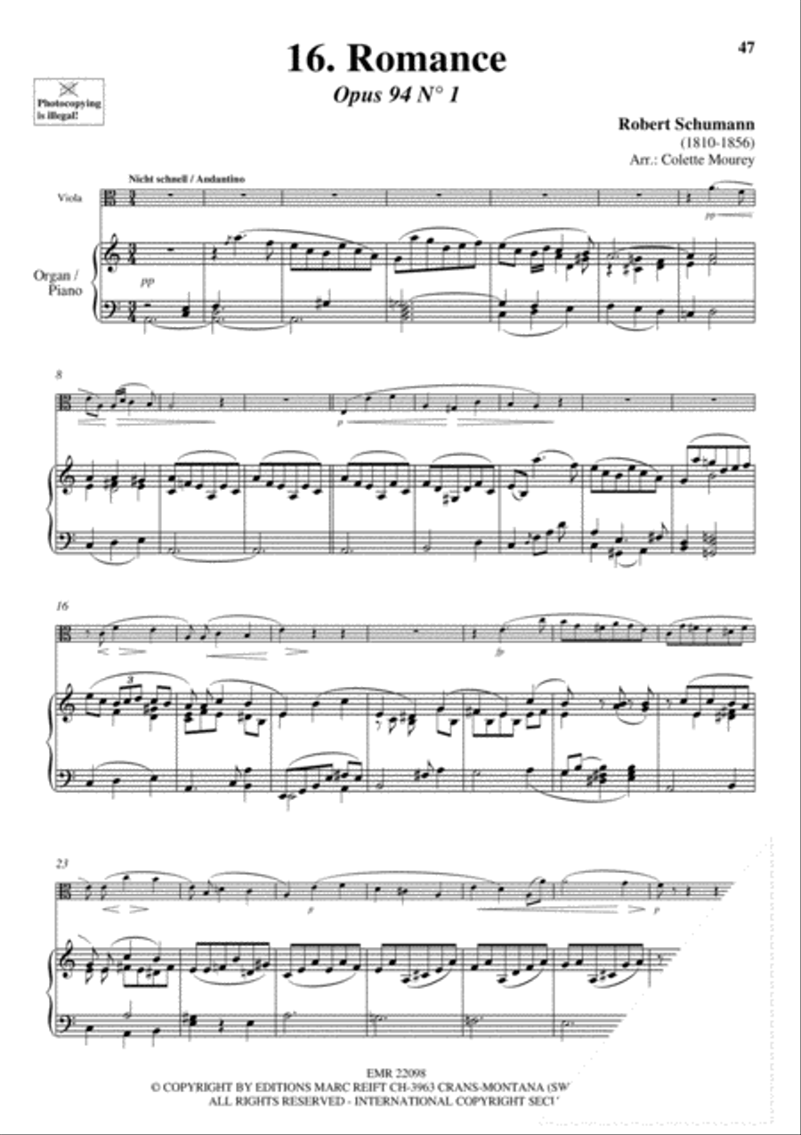 20 Greatest Meditations Piano Accompaniment scores gallery preview page 18