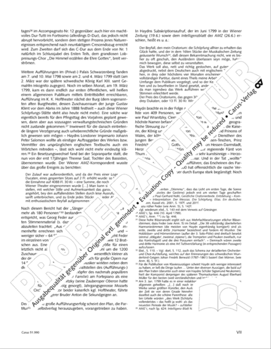 The Creation (Die Schopfung) 4-Part scores gallery preview page 8