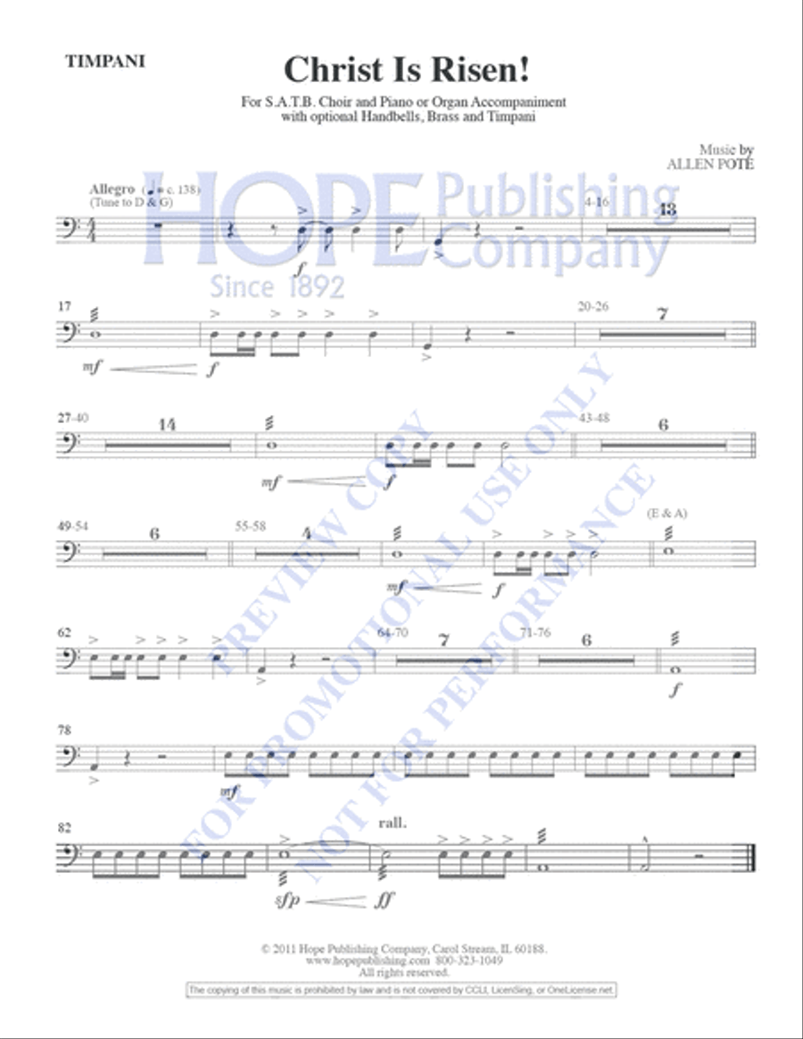 Christ Is Risen! Choir scores gallery preview page 18