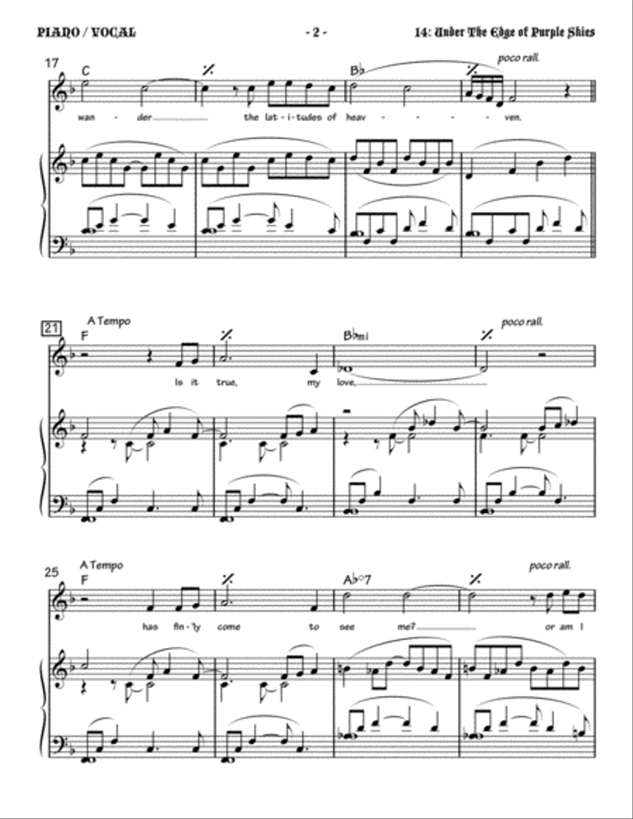 Under the edge of Purple Skies Small Ensemble scores gallery preview page 2