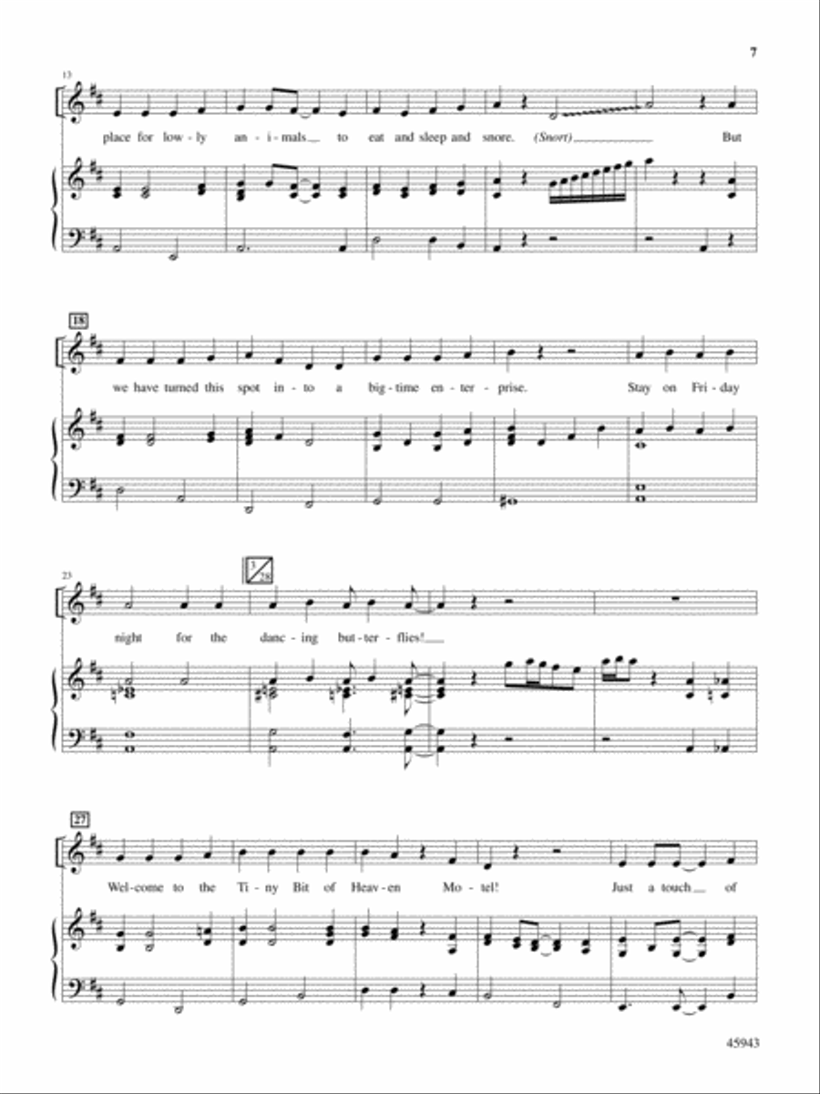 The Noel Critter Motel Choir scores gallery preview page 7