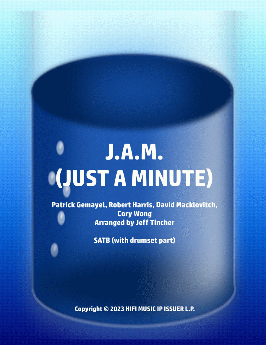 J.a.m. Just A Minute 4-Part scores gallery preview page 1