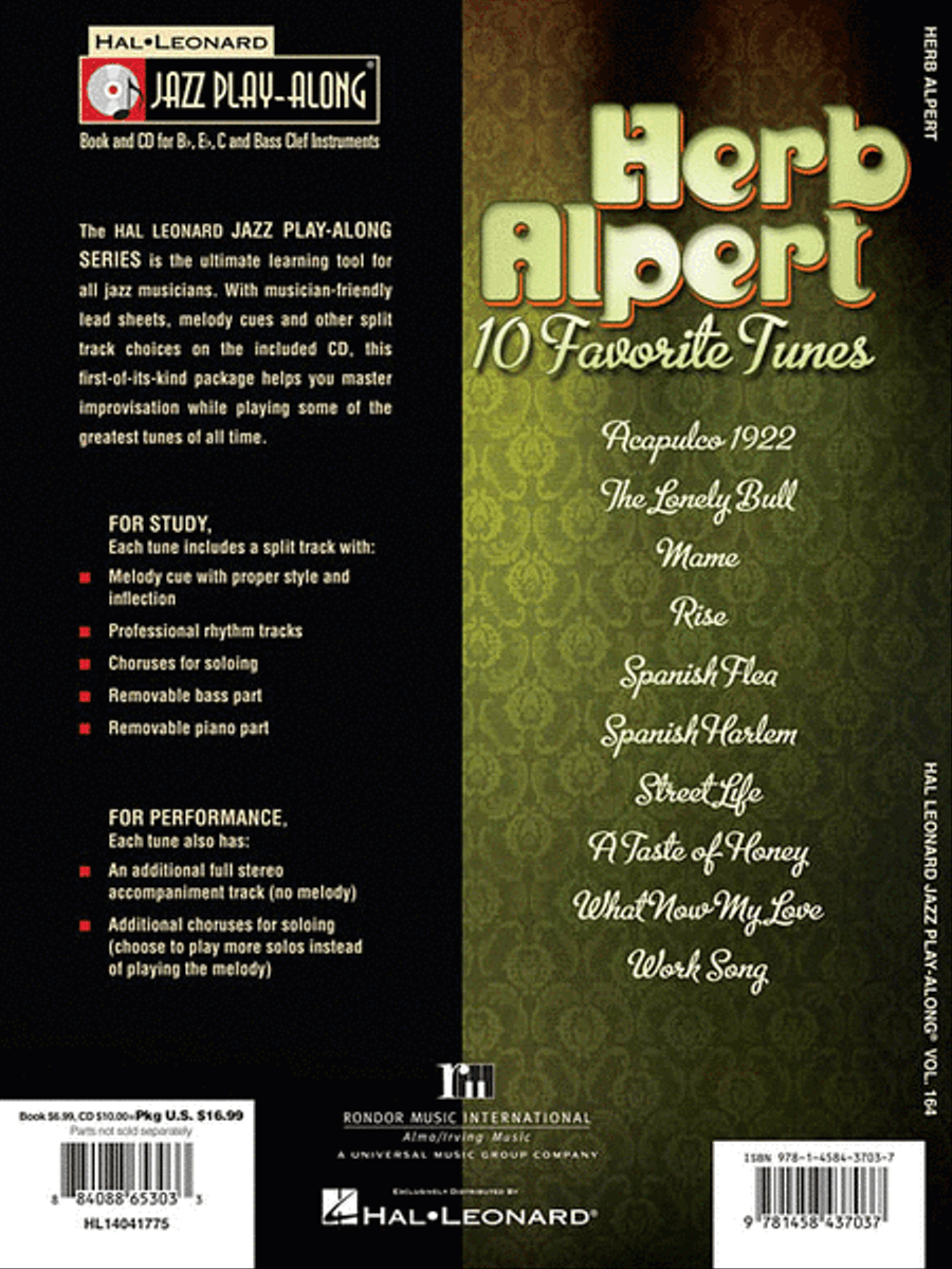 Herb Alpert C Instrument scores gallery preview page 3