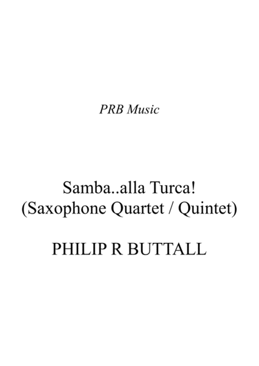 Samba alla Turca! (Saxophone Quartet / Quintet) - Score image number null