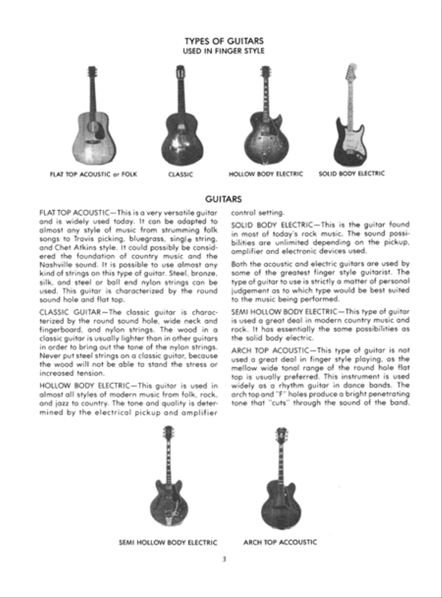 Anthology of Fingerstyle Guitar Acoustic Guitar scores gallery preview page 4