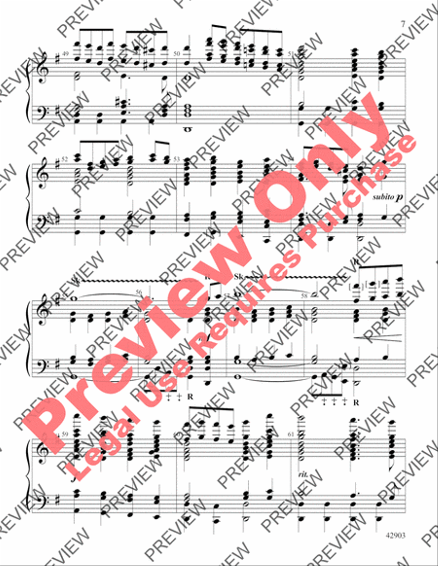 O Come, All Ye Faithful O Come, All Ye Faithful Handbell Choir scores gallery preview page 7