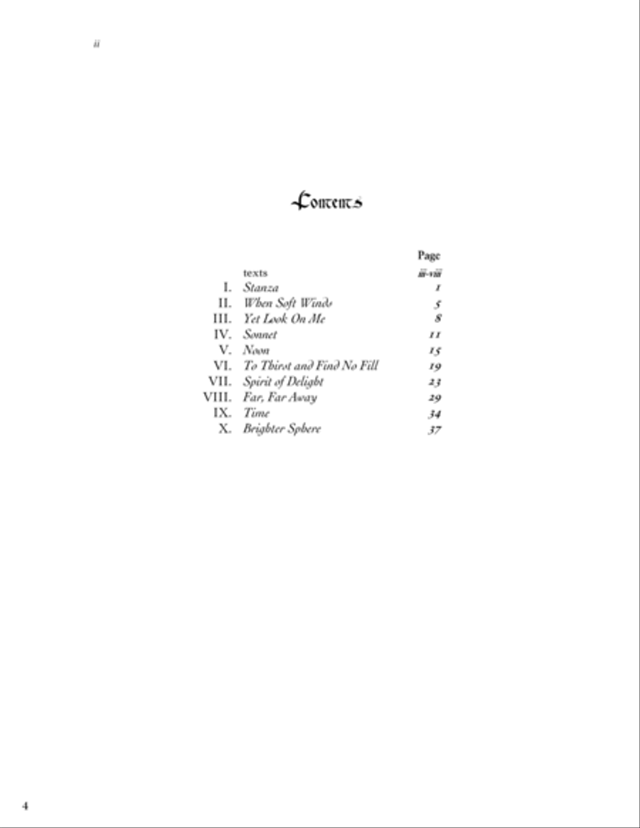 Collected Songs, Volume II (1998-2016) Voice scores gallery preview page 4