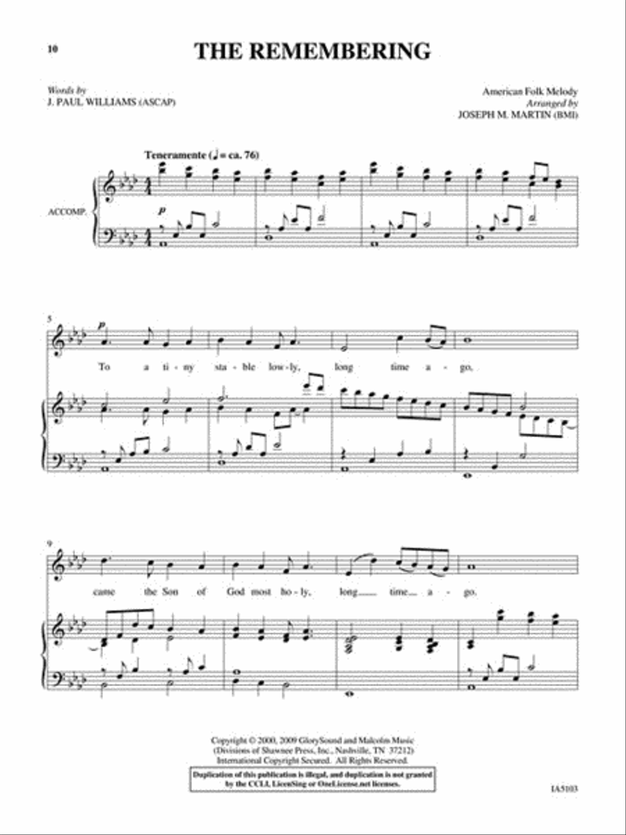 Seasons of Song Seasons of Song Voice Solo scores gallery preview page 3